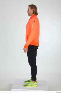  Erling black tracksuit dressed orange long sleeve t shirt sports standing whole body yellow sneakers 0019.jpg